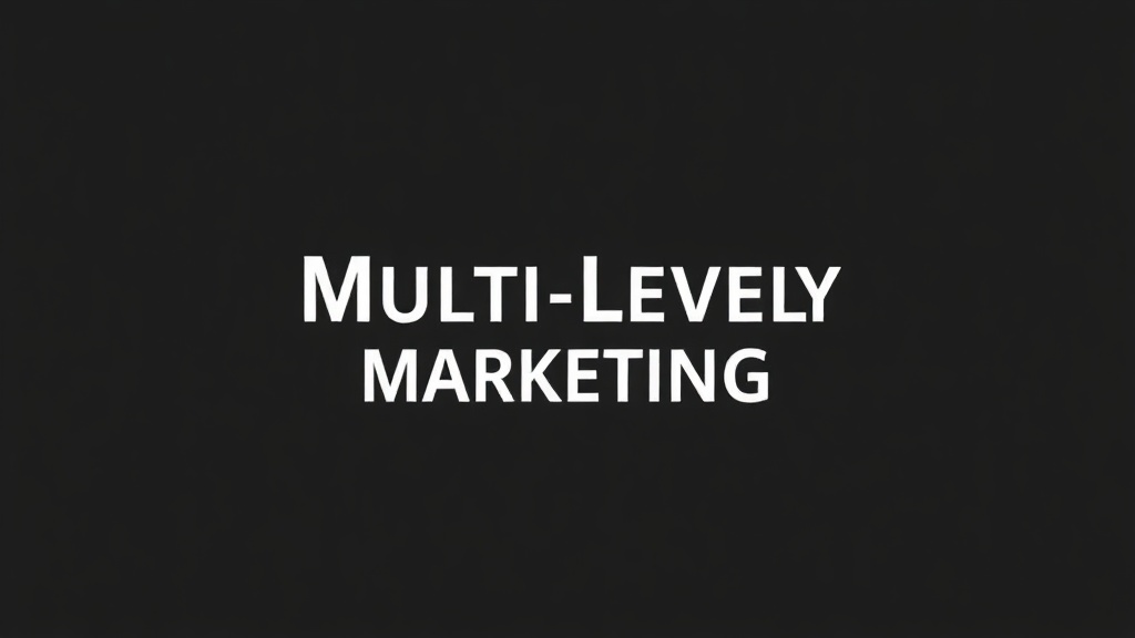 Multi-Level Marketing image